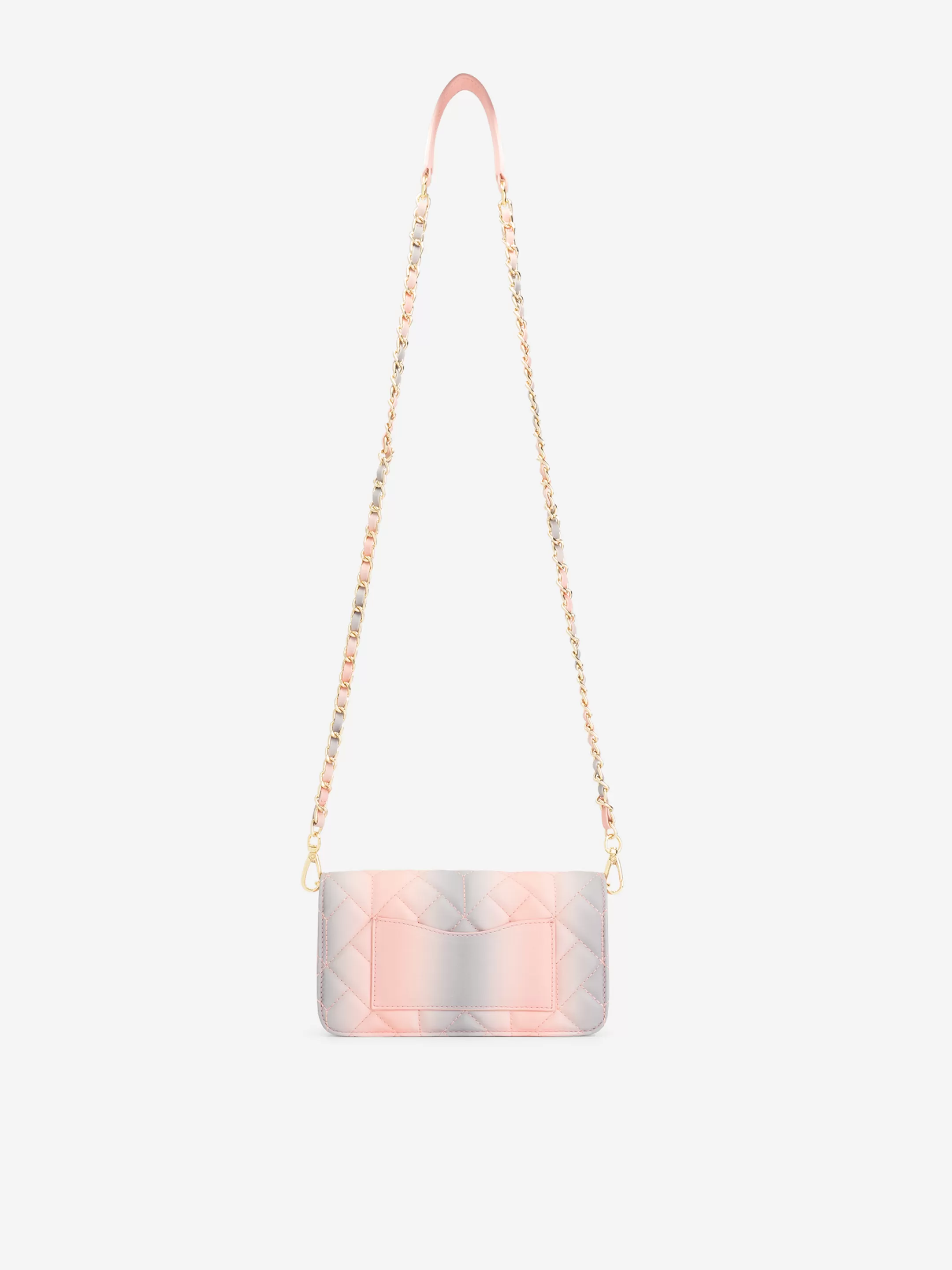 Cheap KLEINE GEWATTEERDE SCHOUDERTAS MET KETTING Tassen