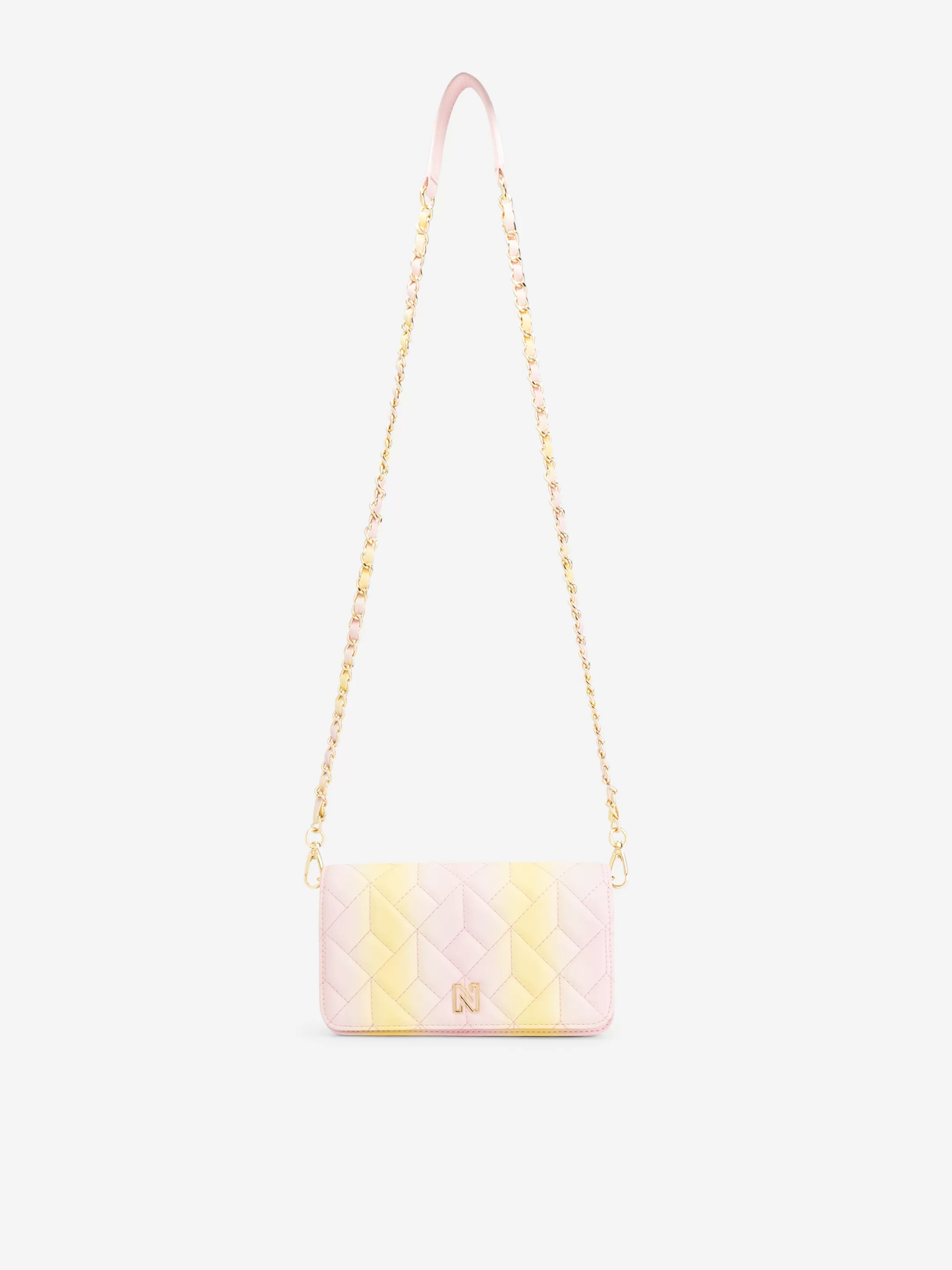 Flash Sale KLEINE GEWATTEERDE SCHOUDERTAS MET KETTING Tassen
