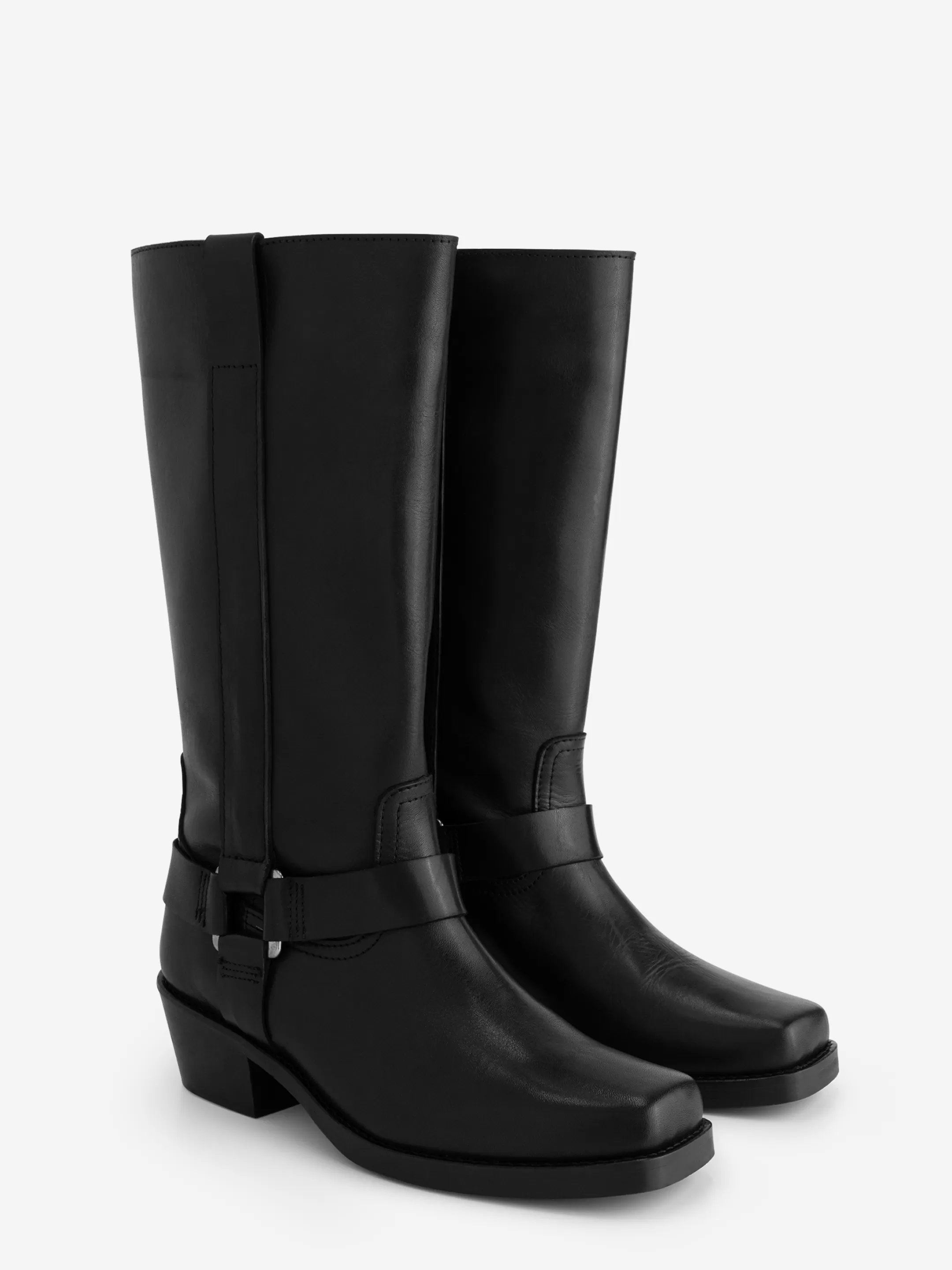 Store LEREN BIKER BOOTS Laarzen
