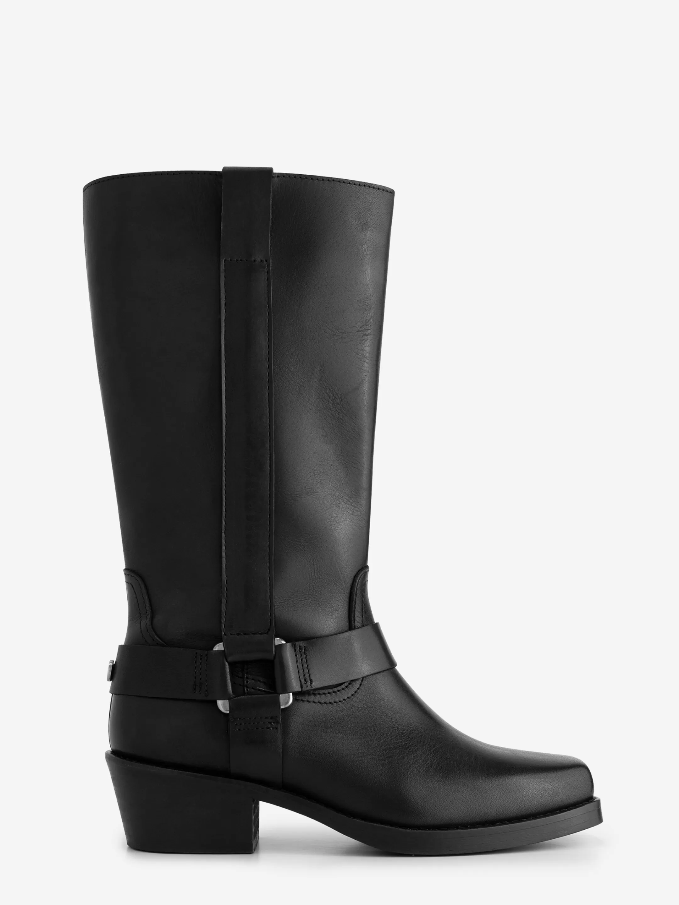 Store LEREN BIKER BOOTS Laarzen