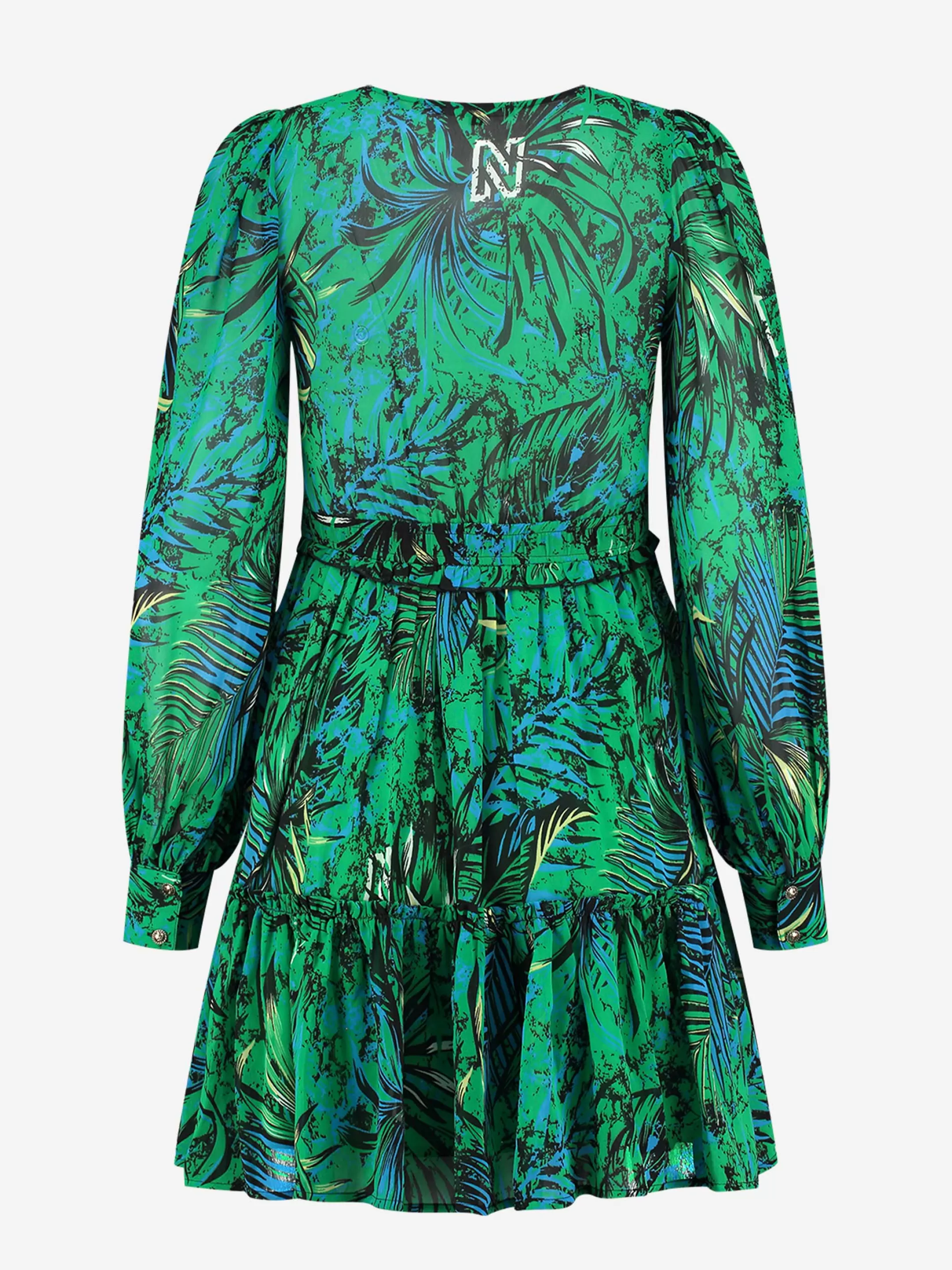 Best Sale Semi-transparante jurk met ruches Jurken